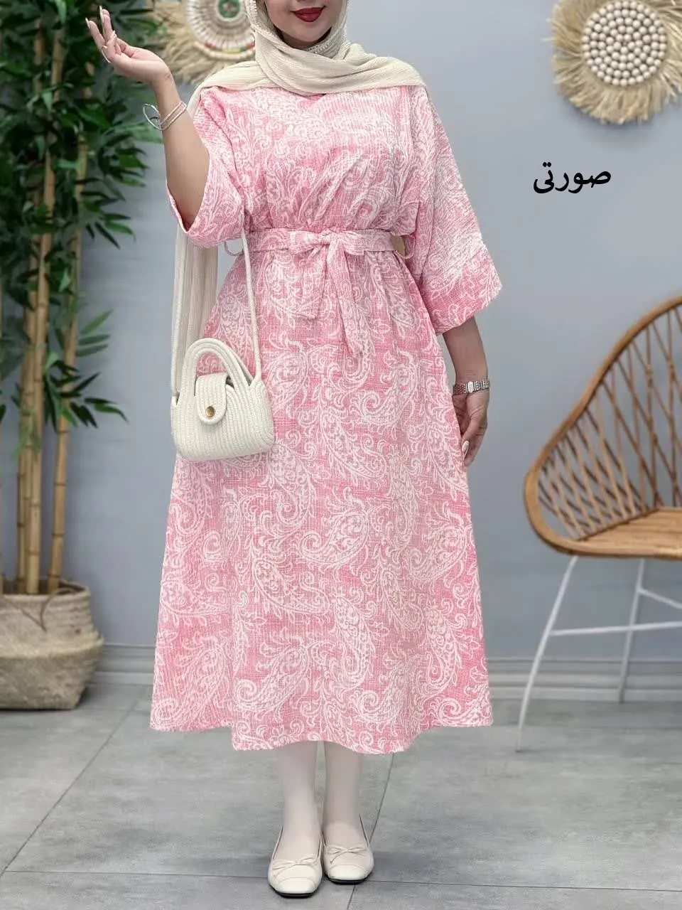 3445-مانتو کفتان کاملس